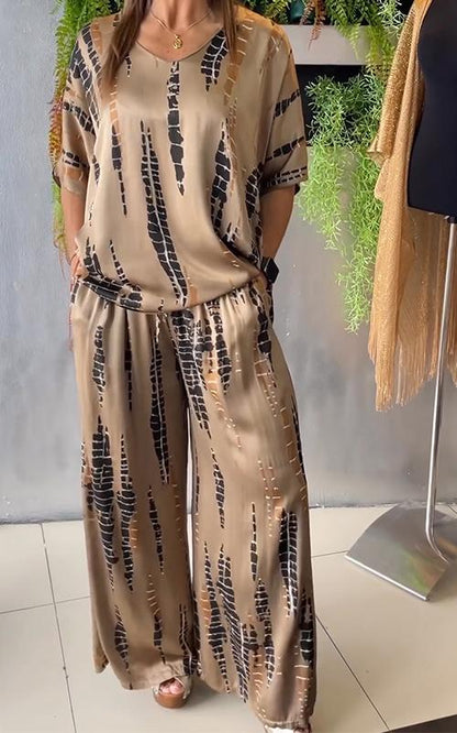 Marie - Conjunto Casual Impreso