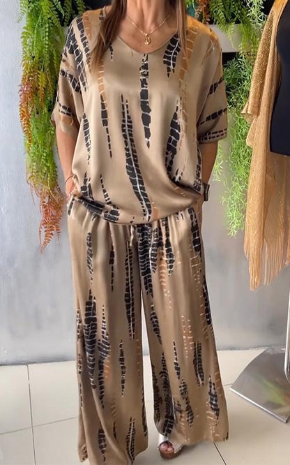 Marie - Conjunto Casual Impreso