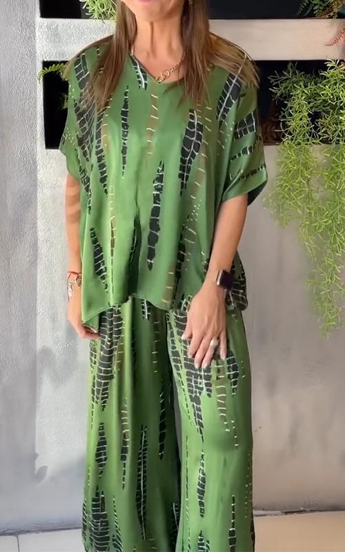 Marie - Conjunto Casual Impreso