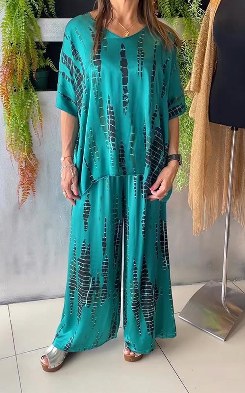 Marie - Conjunto Casual Impreso